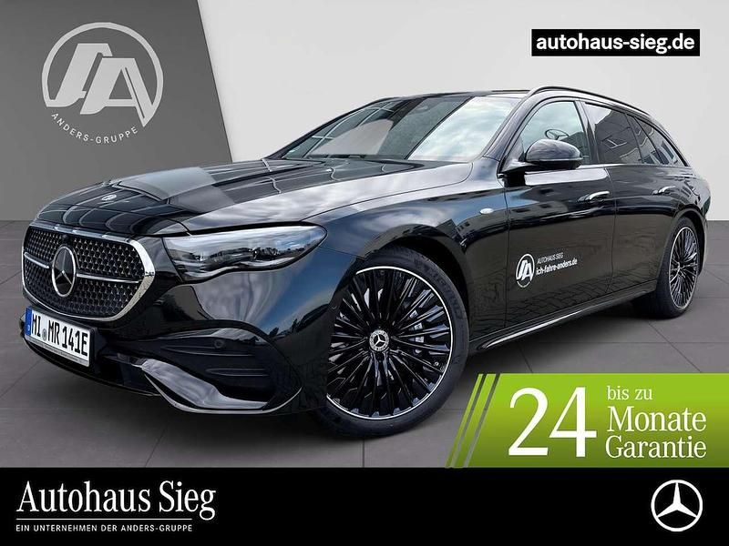 Obsidianschwarz Gebraucht 2025 Mercedes E300 AMG Kombi | 69.750 € - Bild 1/3