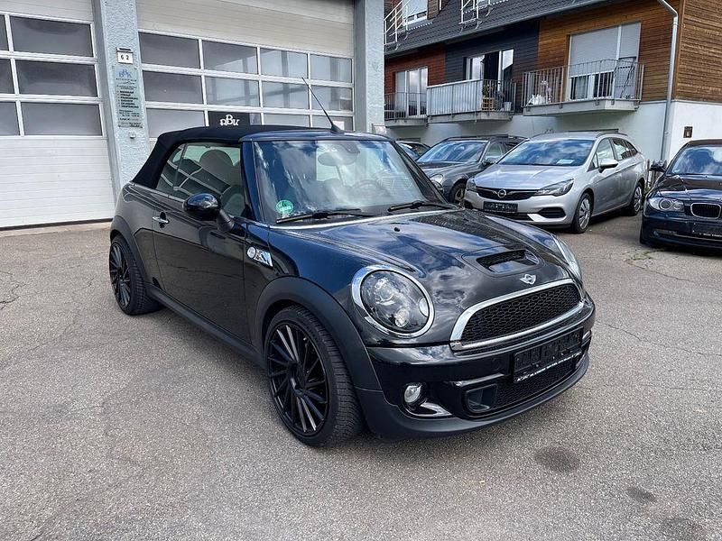 Schwarz Gebraucht 2011 Mini Cooper SD Cabriolet Cabrio | 7.900 € (Guter Preis) - Bild 1/4