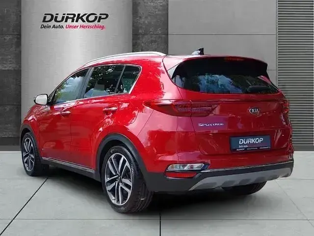 Gebraucht Kia Sportage Platinum Edition 185 PS (136 kW) 2019 Rot SUV