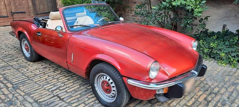 Usata Triumph Spitfire 1977 Rosso Cabrio