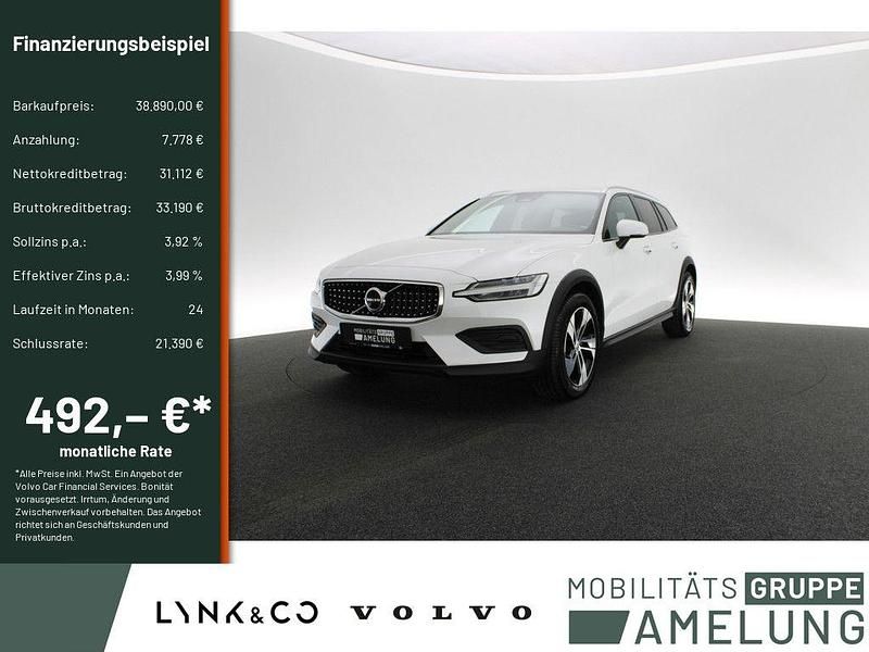 Weiß Gebraucht 2023 Volvo V60 CC Plus Kombi | 38.890 € (Fairer Preis) - Bild 1/4