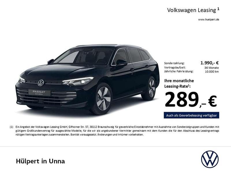 Gebraucht VW Passat Business 204 PS (150 kW) 2025 Grenadillschwarz metallic Kombi