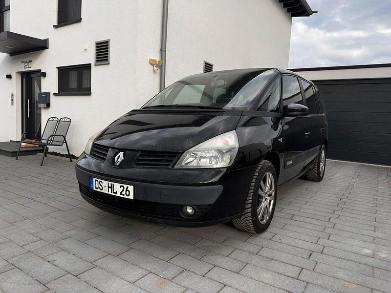 Gebraucht Renault Espace Expression 136 PS (100 kW) 2003 Schwarz Van / Kleinbus