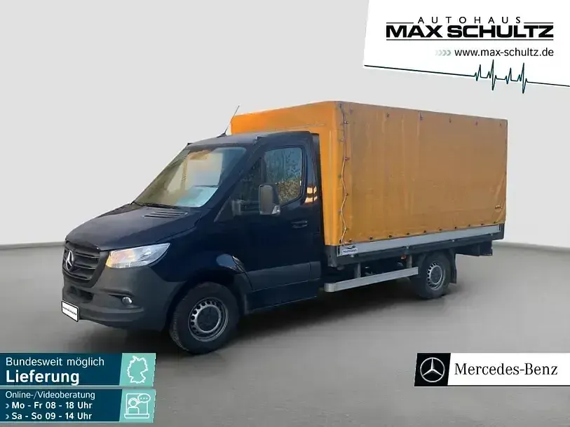 Second-hand Mercedes Sprinter 170 CP (125 kW) 2021 Albastru Van