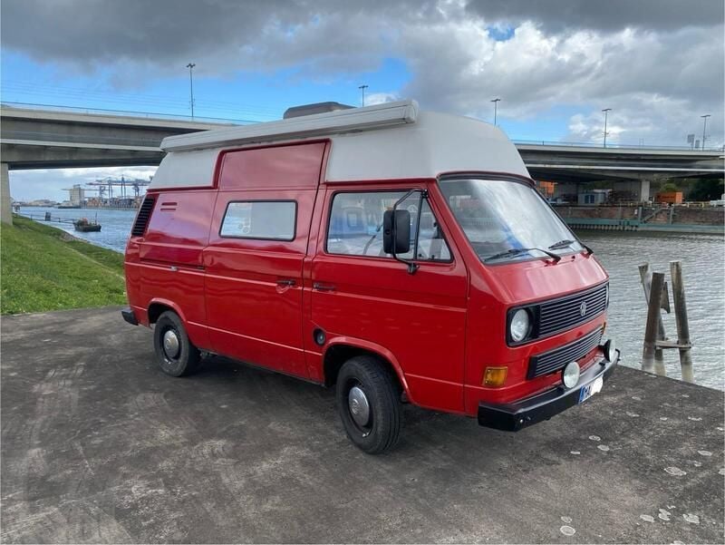Gebraucht VW T3 70 PS (51 kW) 1985 Rot Van