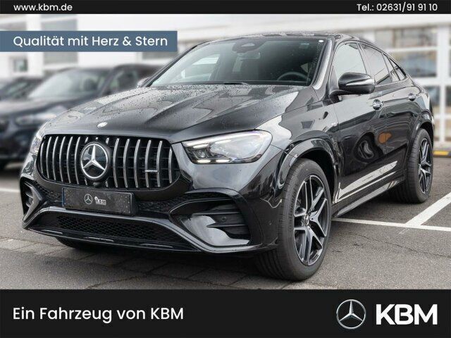 lack obsidianschwarz Gebraucht 2025 Mercedes GLE53 AMG AMG Coupé | 110.420 € (Fairer Preis) - Bild 1/4