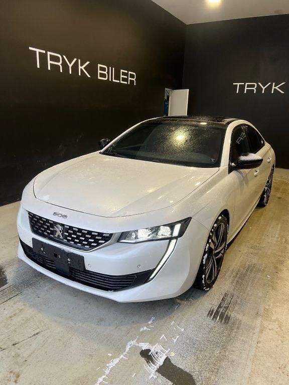 Weiß Gebraucht 2019 Peugeot 508 GT Limousine | 16.500 € (Guter Preis) - Bild 1/4