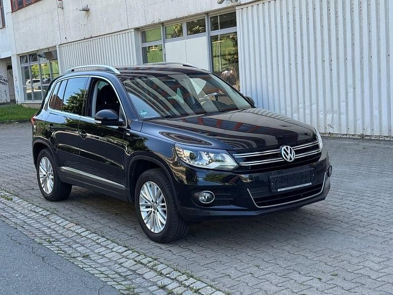 Schwarz Gebraucht 2014 VW Tiguan Sportline SUV | 9.999 € (Superpreis) - Bild 1/4