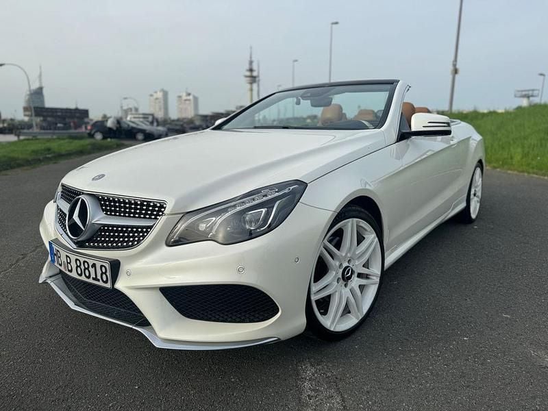 Gebraucht Mercedes E350 AMG 252 PS (185 kW) 2013 Weiß Cabrio