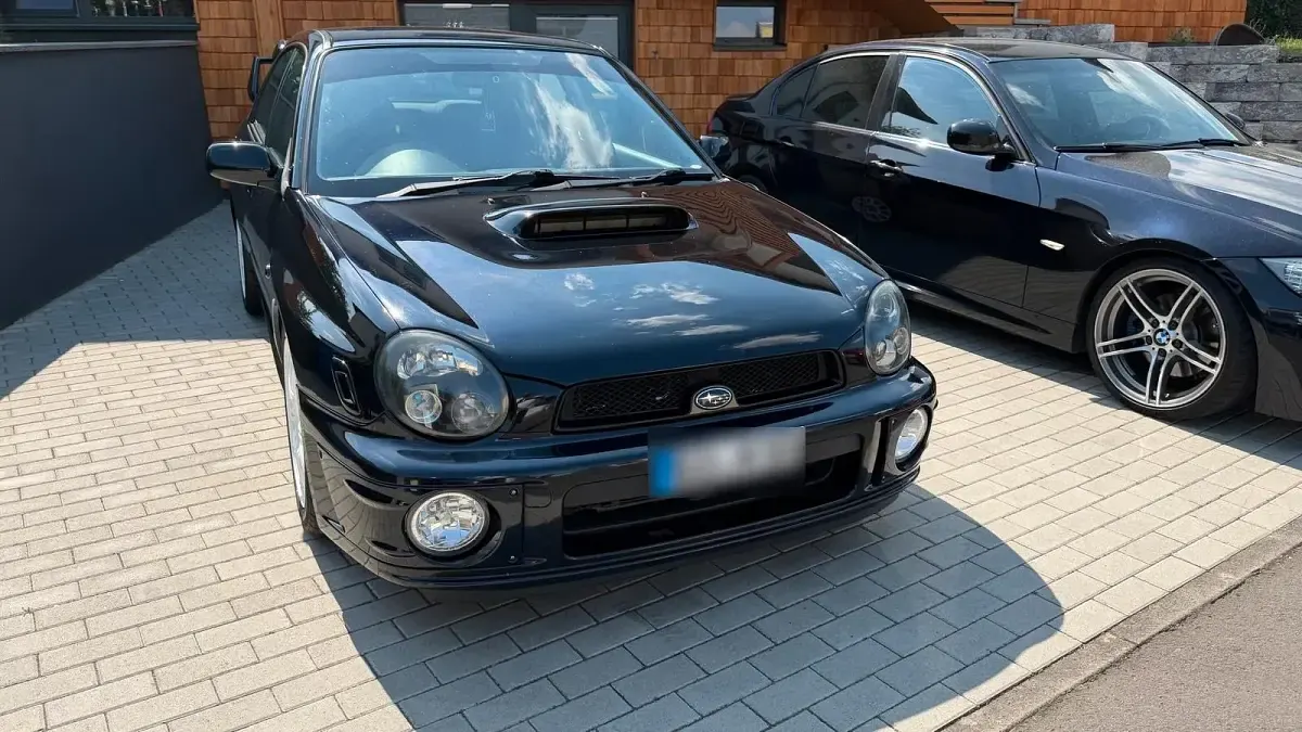 Gebraucht Subaru Impreza 305 PS (224 kW) 2002 Schwarz Limousine