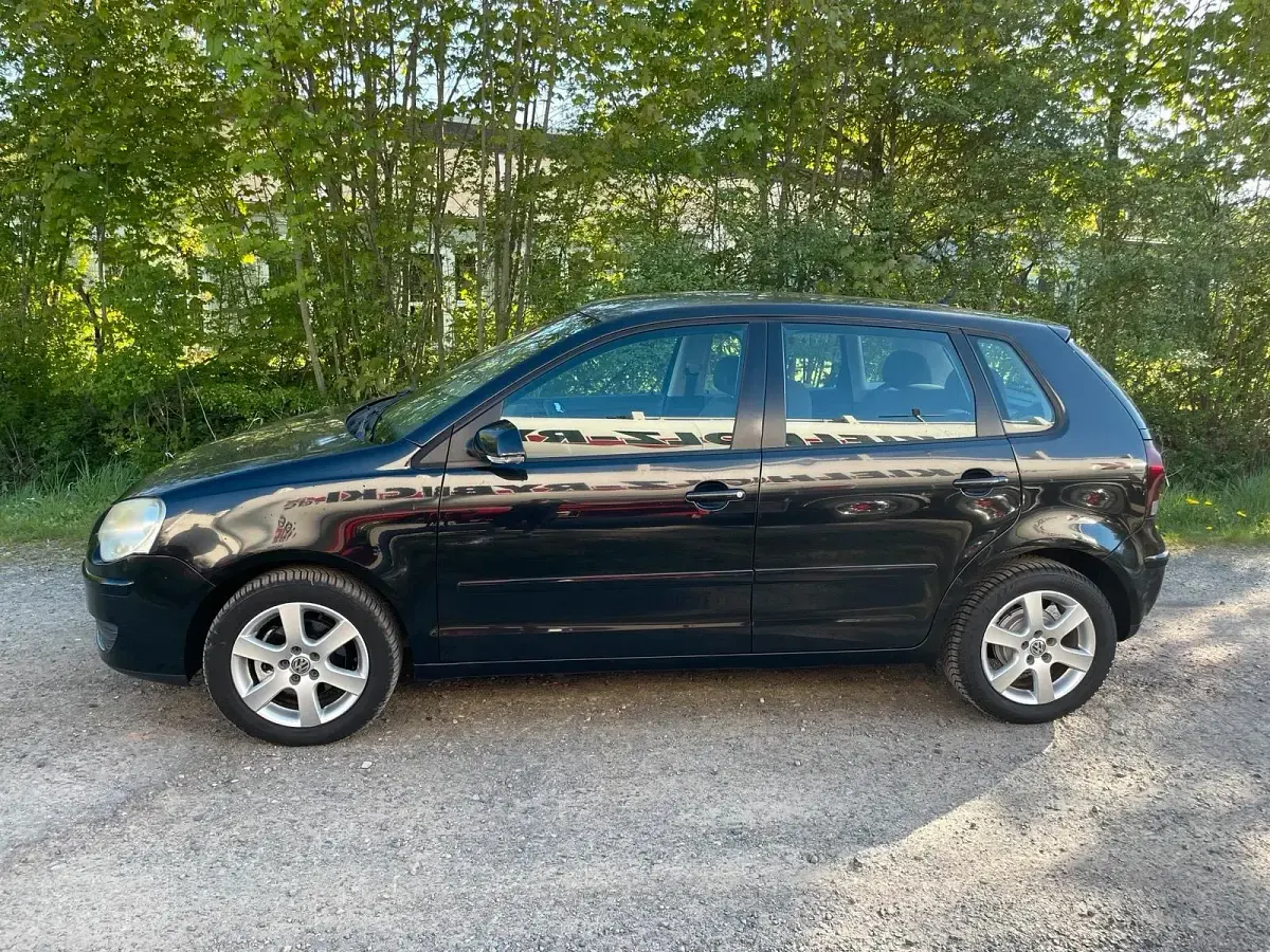 Gebraucht VW Polo 64 PS (47 kW) 2007 Schwarz Kleinwagen