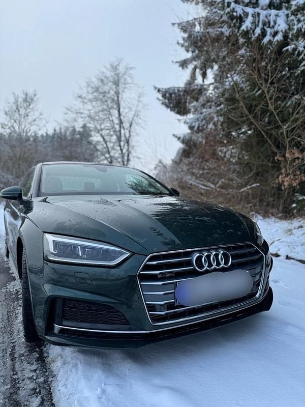 Grün Gebraucht 2017 Audi A5 Coupé | 24.300 € (Guter Preis) - Bild 1/4