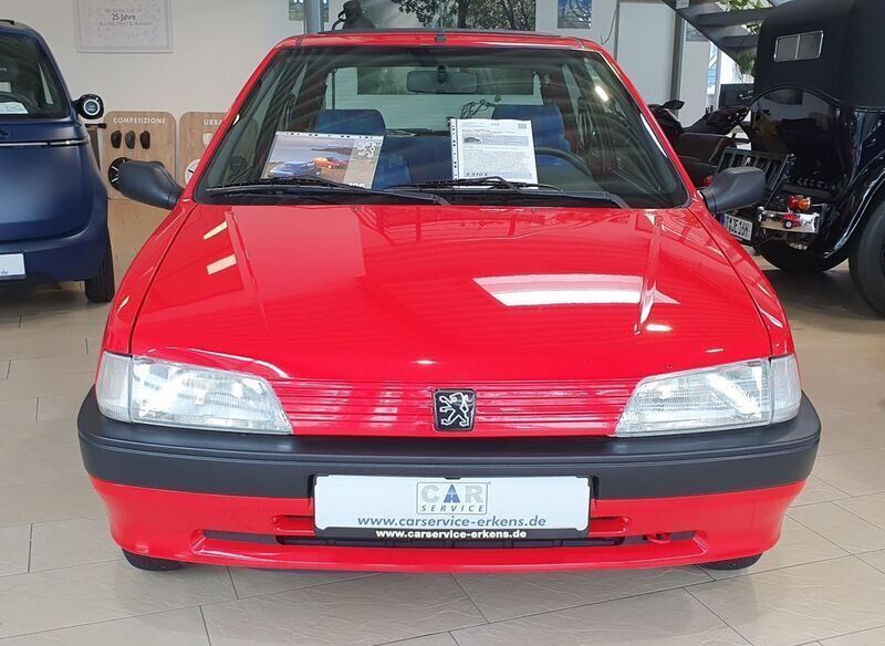 Gebraucht Peugeot 106 60 PS (44 kW) 1995 Rot Kleinwagen