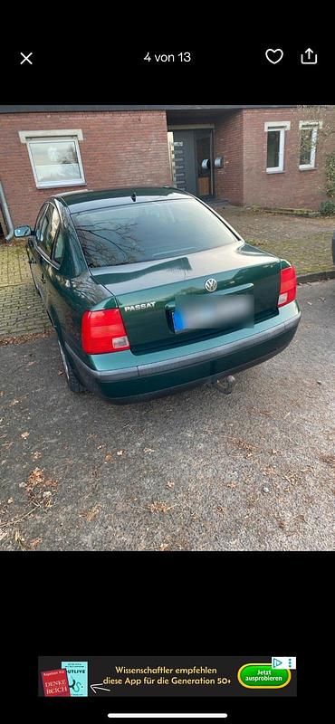 Gebraucht VW Passat 100 PS (73 kW) 1999 Grün Limousine