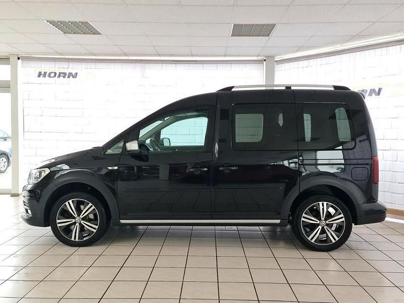 Gebraucht VW Caddy 131 PS (96 kW) 2019 Schwarz Van / Kleinbus