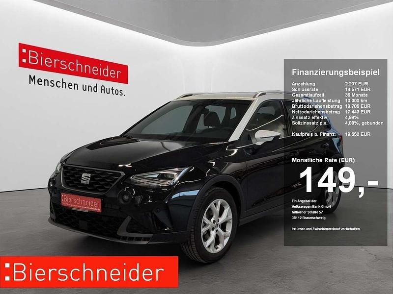 Gebraucht Seat Arona FR 110 PS (80 kW) 2023 Schwarz SUV