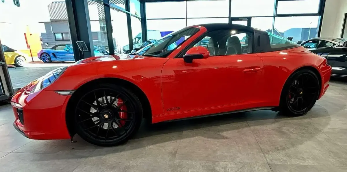 Gebraucht Porsche 991 450 PS (330 kW) 2018 Lavaorange Cabrio