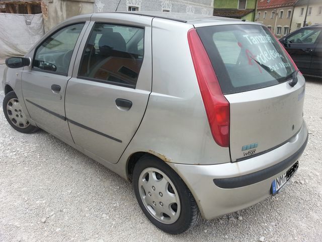 Gebraucht Fiat Punto 109 PS (80 kW) 2001 Silber Kleinwagen