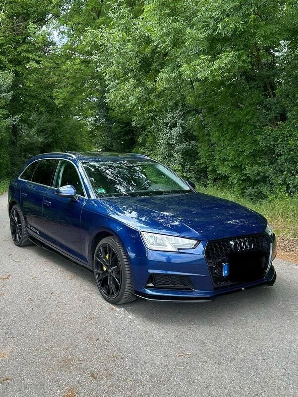 Blau Gebraucht 2018 Audi A4 Design Kombi | 20.900 € - Bild 1/4