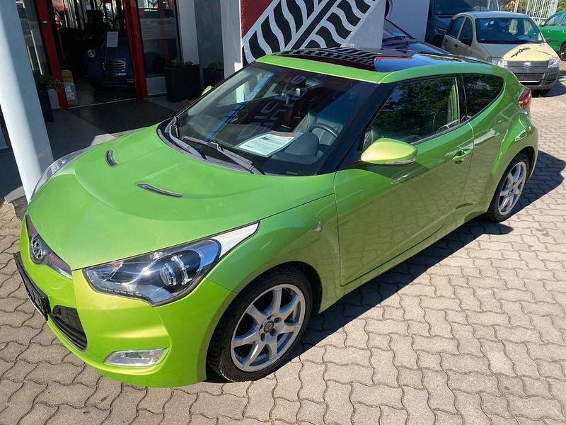 Gebraucht Hyundai Veloster Premium 140 PS (102 kW) 2011 Grün Kleinwagen