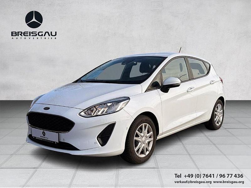 Weiß Gebraucht 2021 Ford Fiesta Cool & Connect Limousine | 10.990 € - Bild 1/4