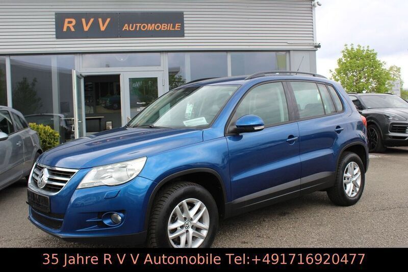 Blau Gebraucht 2009 VW Tiguan Trendline SUV | 6.500 € (Superpreis) - Bild 1/4