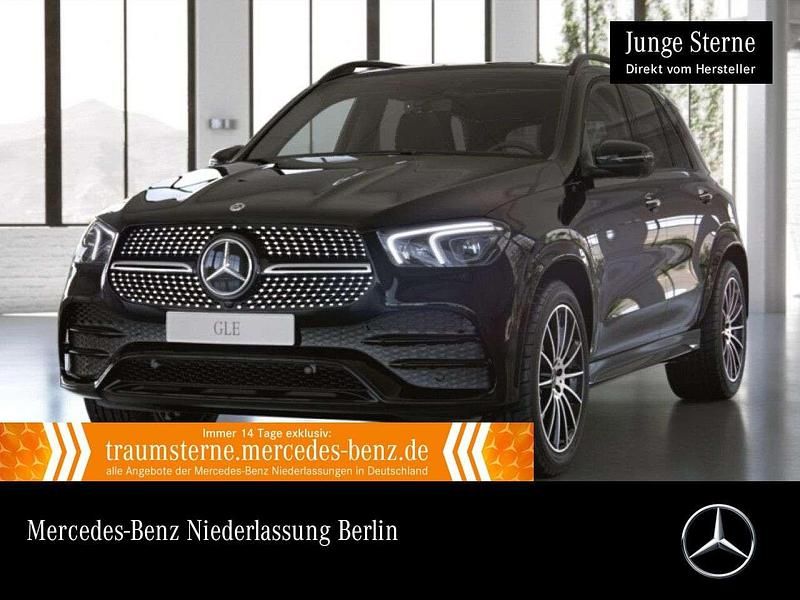 Schwarz Gebraucht 2021 Mercedes GLE350 AMG SUV | 59.990 € - Bild 1/3
