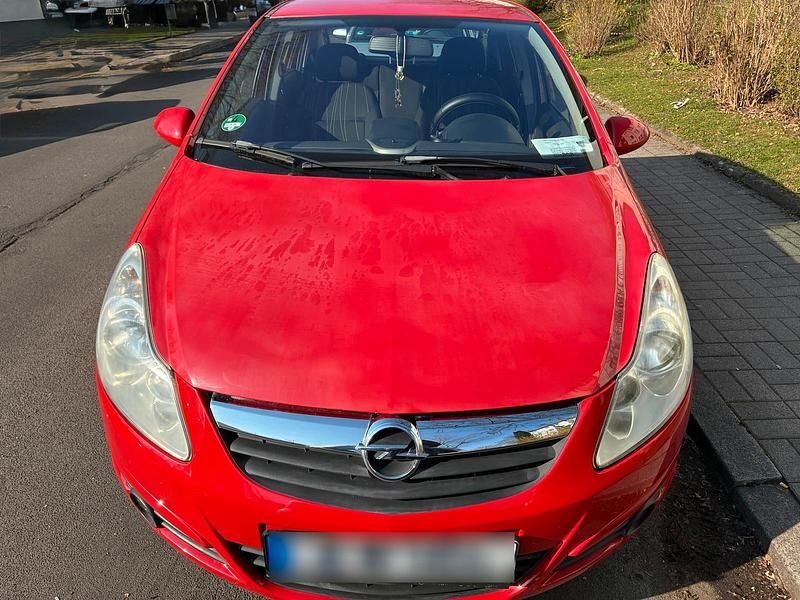 Gebraucht Opel Corsa 90 PS (66 kW) 2007 Rot Kleinwagen