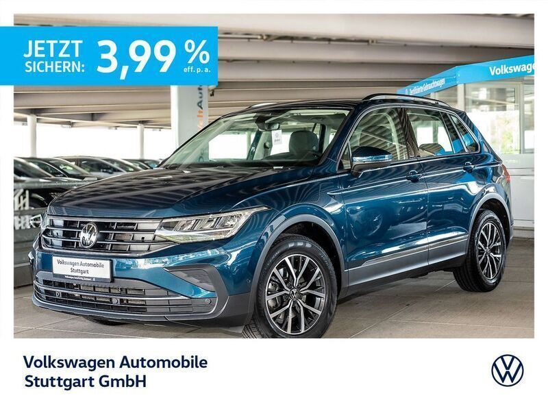 Nightshade blue metallic Gebraucht 2023 VW Tiguan Life SUV | 30.830 € (Fairer Preis) - Bild 1/4