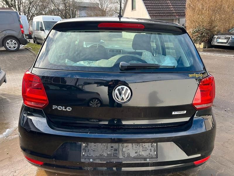 Gebraucht VW Polo Comfortline 60 PS (44 kW) 2016 Schwarz Kleinwagen