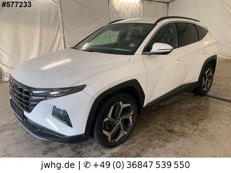 Weiß Gebraucht 2022 Hyundai Tucson Prime SUV | 23.990 € (Superpreis) - Bild 1/4