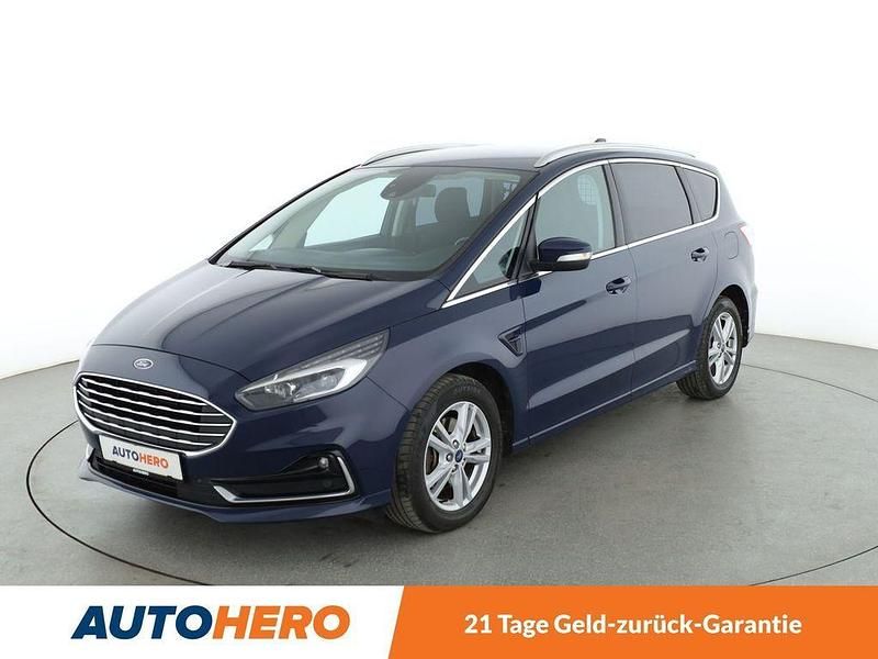 Blau Gebraucht 2020 Ford S-MAX Titanium Van / Kleinbus | 20.520 € (Fairer Preis) - Bild 1/3