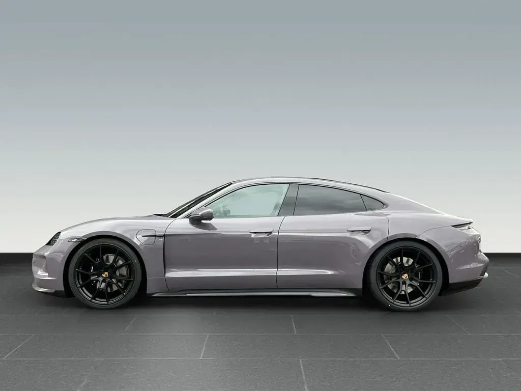 Neu Porsche Taycan 4S Black Edition 439 kW (598 PS) 2026 Violett Limousine