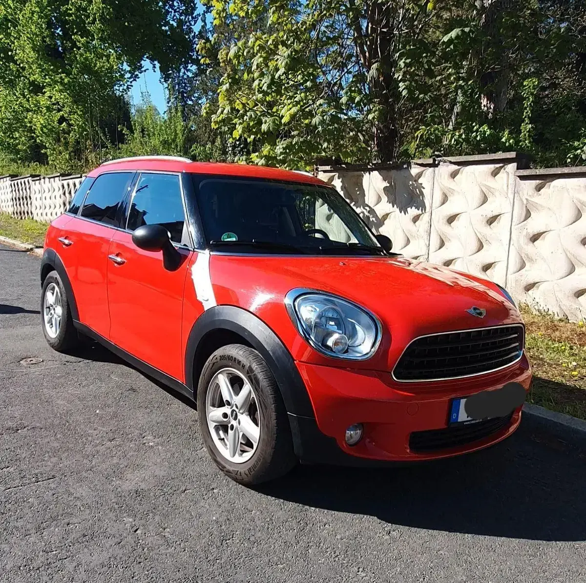 Brugt Mini ONE 98 HK (72 kW) 2012 Rød Hatchback
