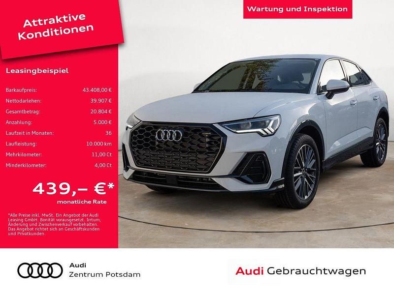 Arkonaweiß Gebraucht 2024 Audi Q3 Sportback Ambiente SUV | 43.408 € (Fairer Preis) - Bild 1/4