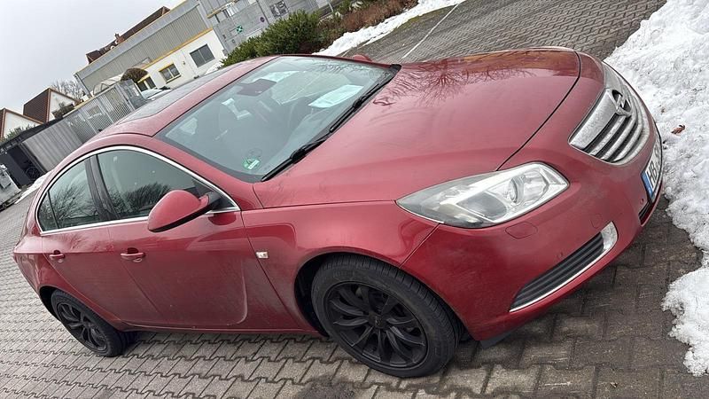Gebraucht Opel Insignia 163 PS (119 kW) 2009 Rot Limousine