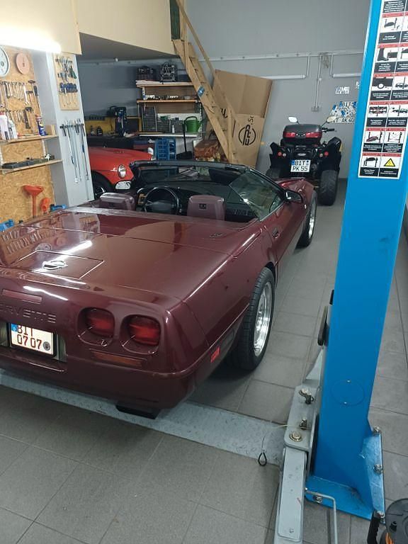 Gebraucht Corvette C4 306 PS (225 kW) 1993 Rot Cabrio
