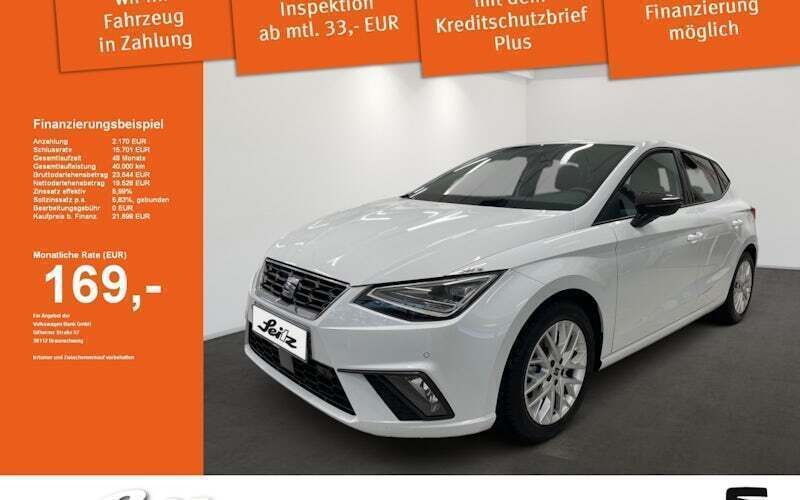 Weiß Gebraucht 2024 Seat Ibiza FR Limousine | 20.798 € (Fairer Preis) - Bild 1/3