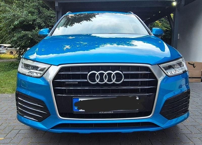 Blau Gebraucht 2016 Audi Q3 Sport SUV | 15.100 € (Fairer Preis) - Bild 1/4