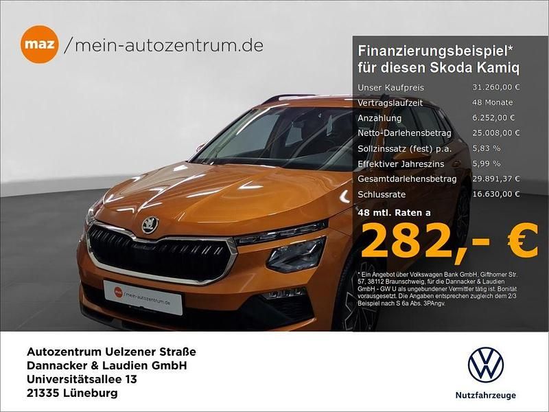 Phoenixorange metallic Neu 2025 Skoda Kamiq Selection SUV | 31.260 € - Bild 1/4