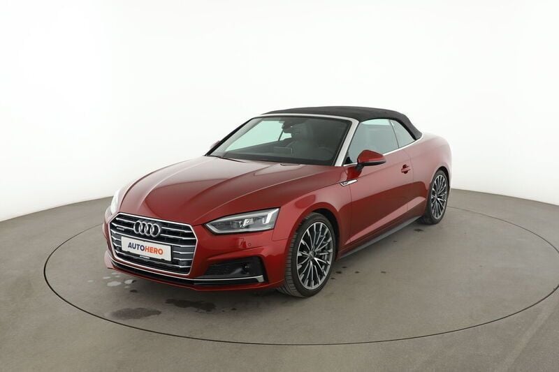Rot Gebraucht 2017 Audi A5 Cabriolet Sport Cabrio | 29.650 € (Fairer Preis) - Bild 1/4