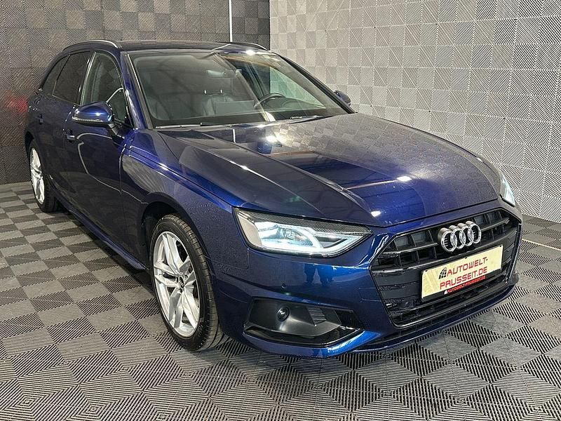 Blau Gebraucht 2021 Audi A4 Advanced Kombi | 24.740 € (Fairer Preis) - Bild 1/4