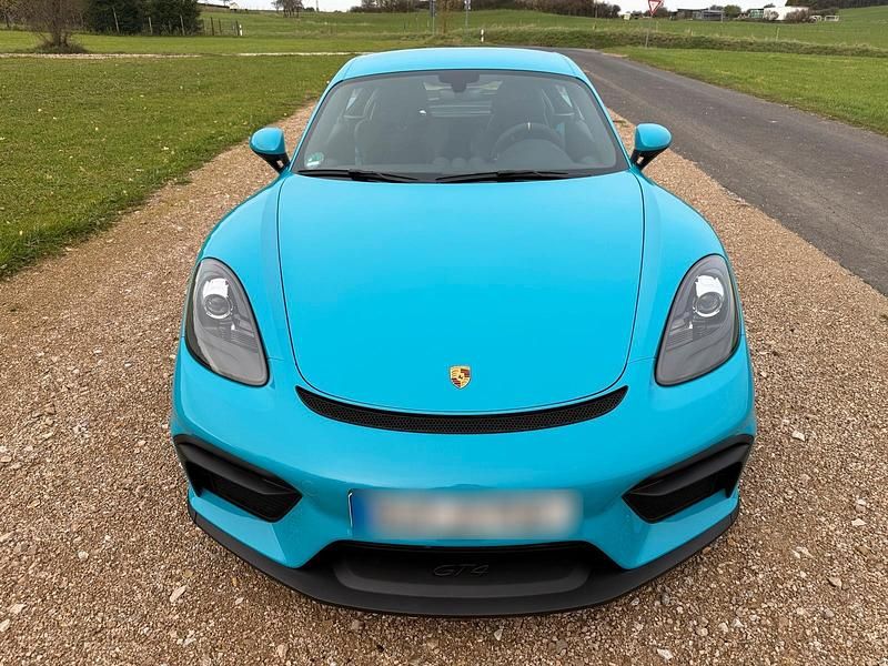Gebraucht Porsche 718 Cayman GT4 420 PS (308 kW) 2020 Blau Coupé