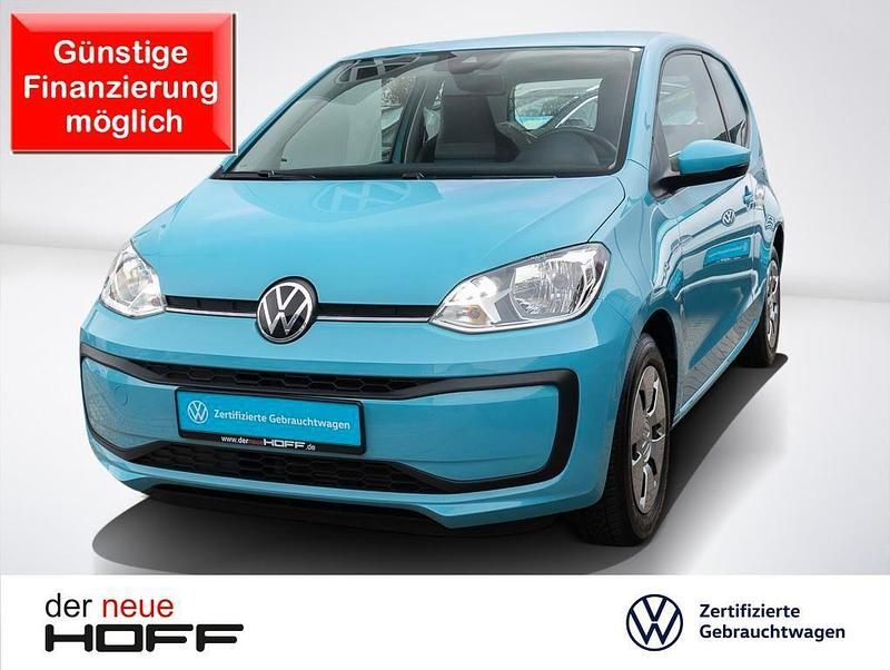 Blau Gebraucht 2021 VW up! move up! Kleinwagen | 9.375 € (Fairer Preis) - Bild 1/4