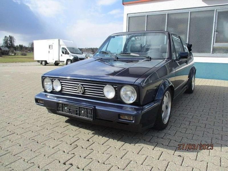 Blau metallic Gebraucht 1991 VW Golf Cabriolet Classicline Cabrio | 11.000 € - Bild 1/4