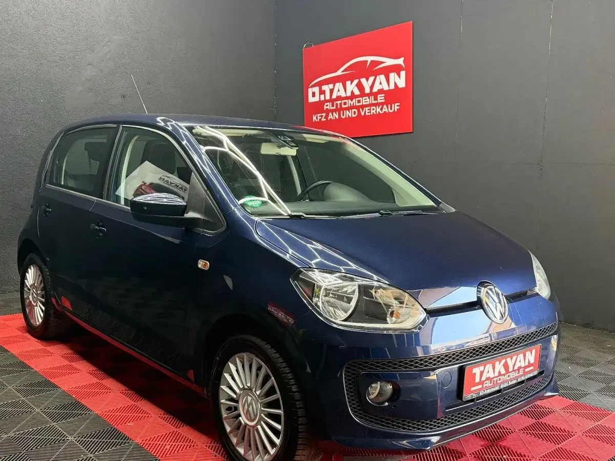 Gebraucht VW up! high up! 75 PS (55 kW) 2013 Blau Kleinwagen