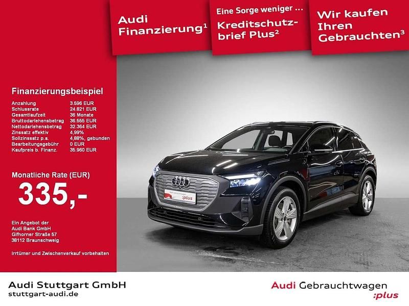 Schwarz Gebraucht 2023 Audi Q4 e-tron Comfort SUV | 35.960 € (Fairer Preis) - Bild 1/2