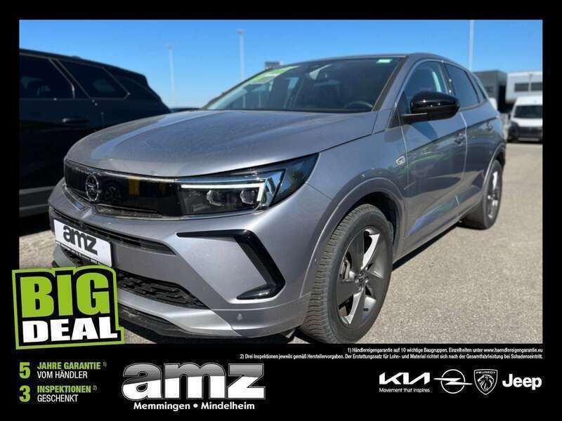 Lack grau artense/metallic kla Gebraucht 2024 Opel Grandland X Elegance SUV | 20.990 € (Guter Preis) - Bild 1/4
