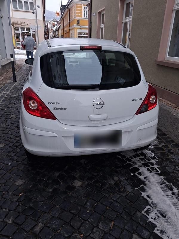 Gebraucht Opel Corsa 60 PS (44 kW) 2009 Weiß Kleinwagen