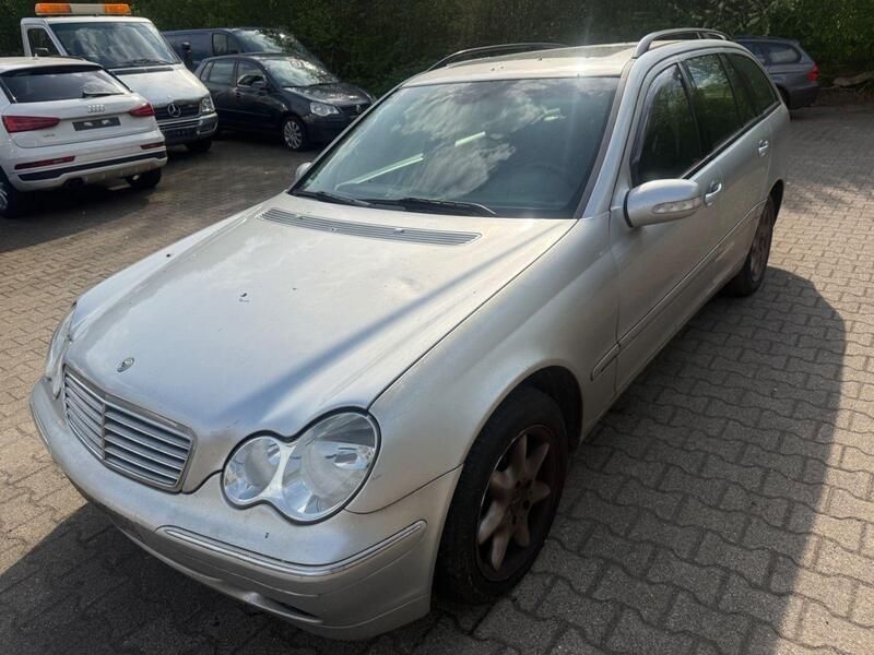 Silber Gebraucht 2003 Mercedes C180 Elegance Kombi | 990 € (Superpreis) - Bild 1/4
